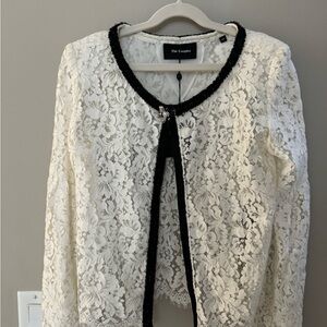 NWT Kooples White Lace Jacket  XS